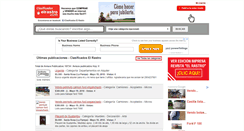 Desktop Screenshot of clasificadoselrastro.com