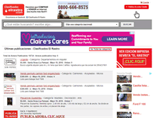 Tablet Screenshot of clasificadoselrastro.com